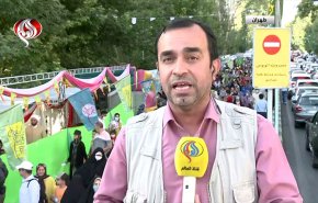 بالفيديو..احتفالات شعبية واسعة بعيد الغدير في العاصمة طهران