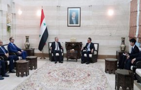 عرنوس يلتقي سفير الصين بدمشق ويبحثان العلاقات الثنائية