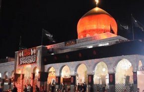 احياء حاشد للعزاء الحسيني في مقام السيدة زينب (ع) في ريف دمشق