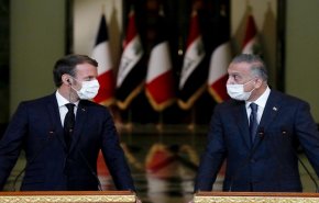 ماكرون يغرد بالعربية حول أزمة العراق.. ماذا قال؟