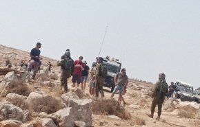 إصابات باعتداء مستوطنين على مسيرة في 'مسافر يطا'