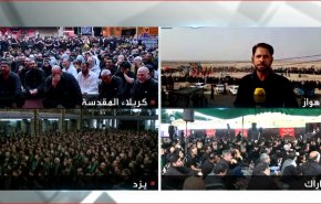 حشود غفيرة في اهواز ترسم اروع صورة لعاشوراء الامام الحسين(ع)
