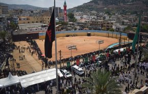 شاهد.. احياء شعائر العاشر من محرم في مدينة النبطية جنوبي لبنان
