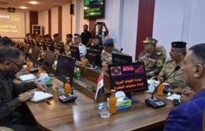 اجتماع امني رفيع في البصرة بمشاركة الحشد الشعبي بشأن الزيارة الاربعينية 