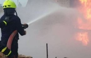 انلاع حريق في مدينة الصدر شرقي بغداد