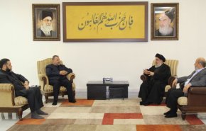 السيد نصرالله يستعرض مع وفد لقيادة حماس آخر التطورات بالمنطقة
