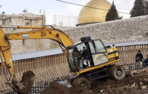 مركز القدس الدولي يحذر من تزايد خطر الانهيارات في الأقصى