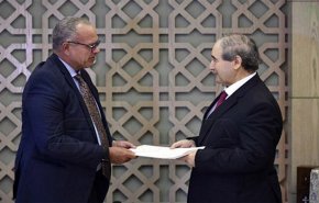 سوریا: المقداد يتسلم أوراق اعتماد سفير البرازيل وممثل برنامج الغذاء العالمي