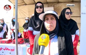 الهلال الأحمر يلتحق بالمواكب الحسينية لتقديم الخدمات 