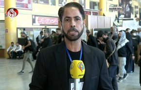 شاهد.. عودة مئات الالاف من زوار الأربعين الی ايران