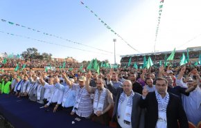  الأقصى في خطر .. مهرجان لحماس بغزة نصرةً للقدس