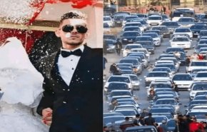 عريس جزائري فقير يزفه 3 آلاف شخص بـ400 سيارة فارهة.. ما قصته؟