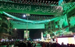 برگزاری جشن میلاد پیامبر اکرم (ص) در حلب سوریه