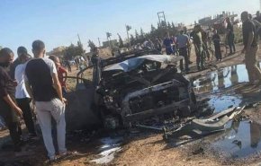الطيران التركي يستهدف سيارة لـ