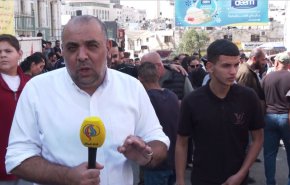 شاهد.. رسالة الاضراب العام في الضفة الغربية للاحتلال
