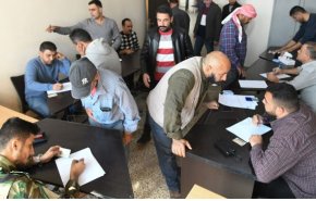 بدء تسوية أوضاع المطلوبين بمنطقة دوما السورية
