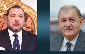 رشيد يتلقى برقية تهنئة من ملك المغرب 