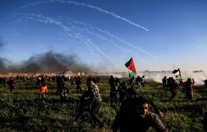 الإحتلال يطلق قنابل الغاز صوب متظاهرين على حدود غزة
