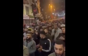 شاهد: مسيرة جماهيرية في نابلس دعما لـــ