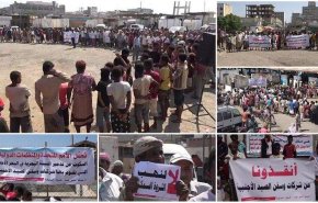 وقفة احتجاجية في الحديدة تنديدا بنهب الثروة السمكية من قبل تحالف العدوان