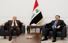السوداني والعبادي يؤكدان على دعم الحكومة بتنفيذ برنامجها

