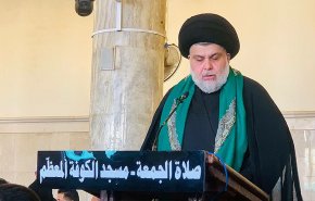 شاهد.. السيد الصدر يلقي خطبة صلاة الجمعة بمسجد الكوفة في النجف الاشرف