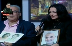 بالفيديو..شابة لبنانية مسيحية تروي ماذا فعل الشهيد سليماني من اجلها