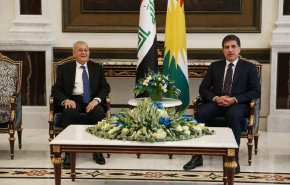 رشيد ونيجرفان بارزاني يؤكدان أهمية حسم المسائل العالقة بين بغداد وأربيل