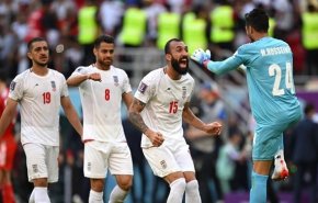 'روزبه جشمي' يفوز بجائزة افضل لاعب في مباراة ايران وويلز