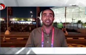 شاهد.. توافد مشجعي المنتخب الإيراني الى ملعب الثمامة 