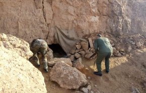 الحشد الشعبي ينجح في العثور على 4 مضافات لداعش في الانبار
