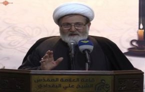 الشيخ البغدادي: الإدارة الأمريكية العائق الأساس في استقرار المنطقة