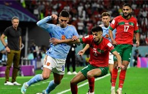 المغرب يسحق اسبانيا ويصعد الى دور الربع النهائي