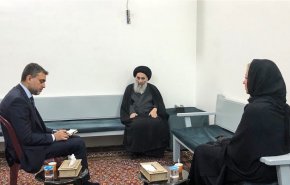 ممثلة الأمين العام للأمم المتحدة تلتقي بالسيد السيستاني في النجف
