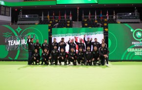 المنتخب الايراني للمصارعة الحرة وصيف بطولة كاس العالم