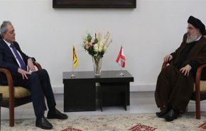 السيد نصر الله يؤكد أهمية الوصول لأفضل العلاقات الأخوية والمميزة بين سورية ولبنان 
