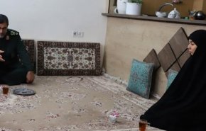 العميد تنكسيري يزور أسرة الشهيد 