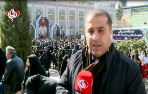 شاهد.. حشود مليونية تحيي ذكرى استشهاد الفريق سليماني في كرمان