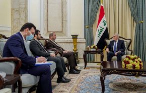 الرئيس العراقي يستقبل السفير الإيراني في بغداد