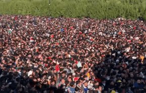 حالة وفاة و50 إصابة بسبب تدافع الجماهير قرب بوابات ملعب البصرة + فيديو
