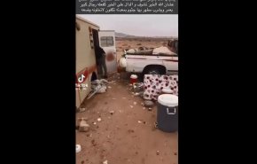 شاهد الوضع الذي يعيشه المشردون السعوديون