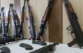 ضبط شحنة اسلحة عند الحدود الجنوبية الغربية لايران