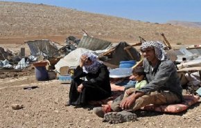 فلسطينيون يحتشدون في