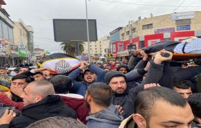 شاهد..تشييع جثامين شهداء جنين بحضور جماهير حاشدة
