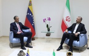 أمير عبداللهيان یلتقی وزير النفط الفنزويلي