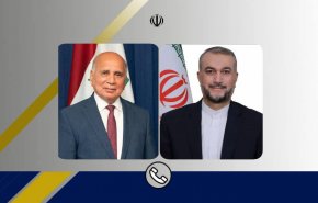وزير الخارجية الايراني ونظيره العراقي يبحثان تطور العلاقات الثنائية