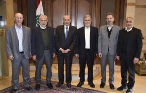بري يلتقي الأمين العام لحركة الجهاد الإسلامي في فلسطين