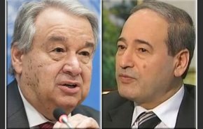 خلال اتصال هاتفي مع المقداد.. غوتيريش يقدم تعازيه لسورية وأسر الضحايا