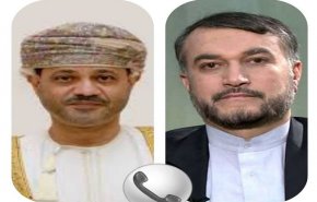 وزيرا خارجية ايران وعمان يبحثان هاتفيا بشان احدث اوضاع مفاوضات رفع الحظر