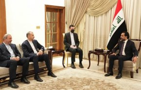 أميرعبداللهيان يلتقي في بغداد برئيس مجلس النواب العراقي